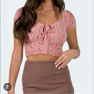 Princess Polly Crochet Top